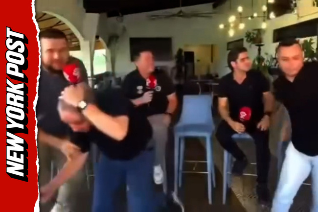 Panama Reporters Shocked and Confused as 7.7 Earthquake hits during live broadcast