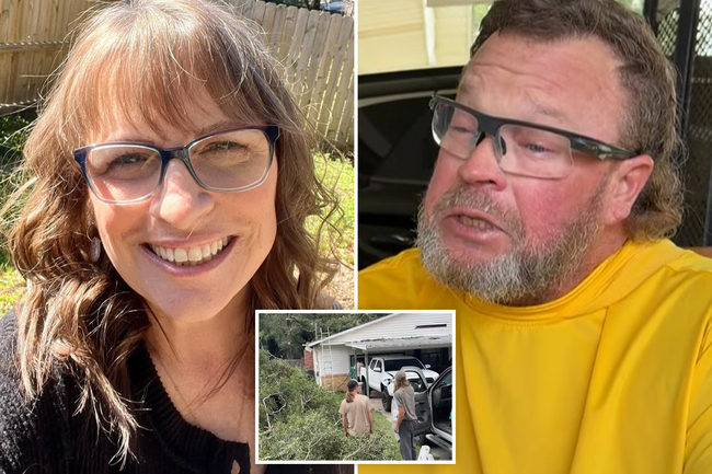 Hurricane victim’s husband saw his ‘ultra-nice, badass’ wife being killed by tree crashing through home
