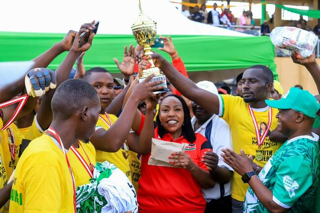 Mwea MP Mary Maingi calls for investment in grassroots sports to create jobs for youth