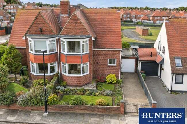 Seaburn house is close to the seafront and it's a classy new addition to the 'for sale' market