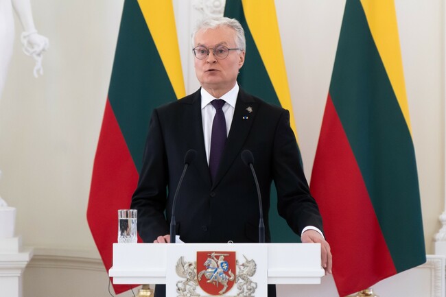 Nausėda: Ukraina turi teisę turėti tokius vadovus, kokius išsirinko