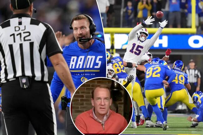 Peyton, Eli Manning go off on refs for ‘icing’ the Rams at game-deciding moment