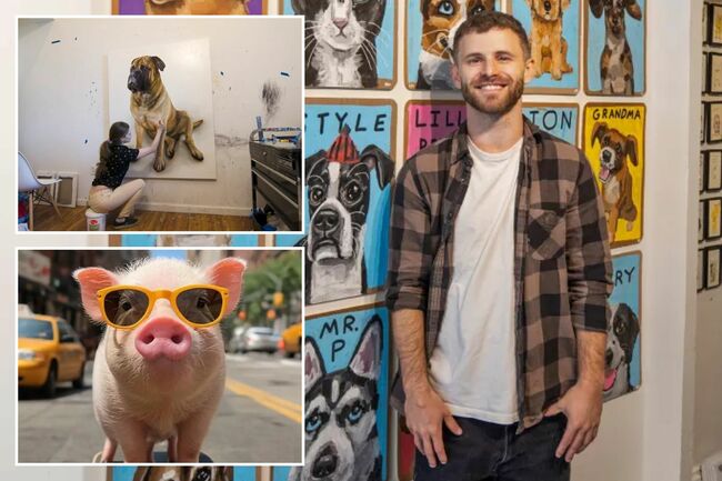 Strike a pose: Artist portraits offer a lasting memory of a beloved pet