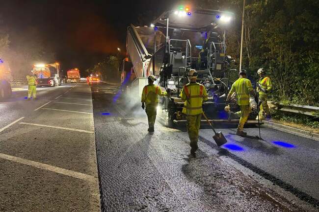 Every road in Hampshire repaired through accelerated highways programme