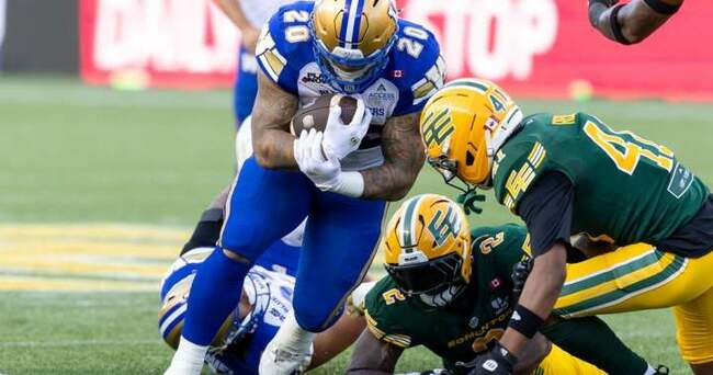 3 Winnipeg Blue Bombers voted finalists for CFL Awards - Winnipeg