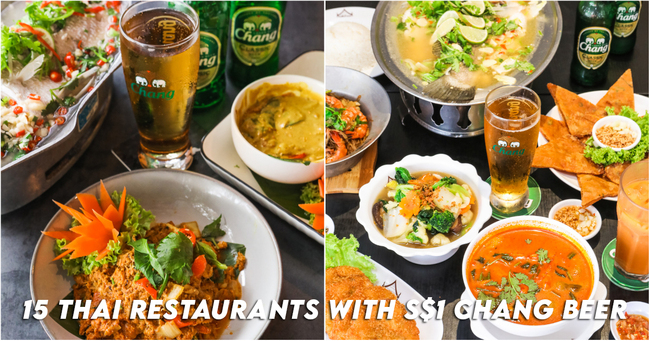 Chang Sensory Trails 2022 – 15 Thai Restaurants With S$1 Chang Beer & Win Tickets To Thailand