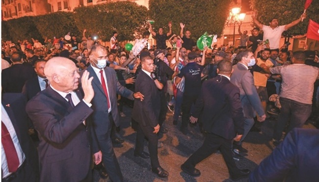 Tunisia president hails vote set to bolster power