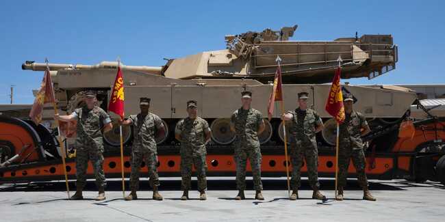 The Corps is getting rid of its tanks, so dozens of Marines are joining the Army