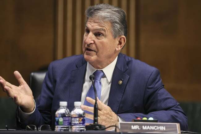 Manchin Becomes First Democratic Senator to Oppose D.C. Statehood Bill