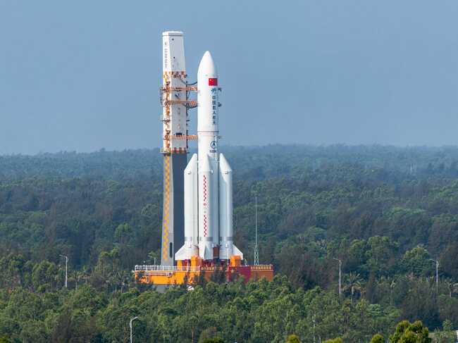 A huge rocket from China's space-station launch could fall back to Earth totally uncontrolled
