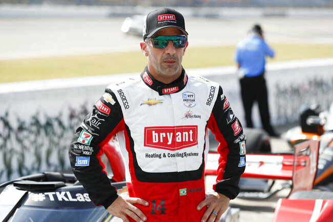 Palou on pole for IndyCar at Texas after qualifying canceled