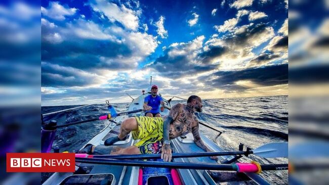 Dirty Vegan star nears end of cross-Atlantic row