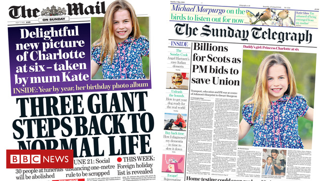 The Papers: 'Three steps to normal life'