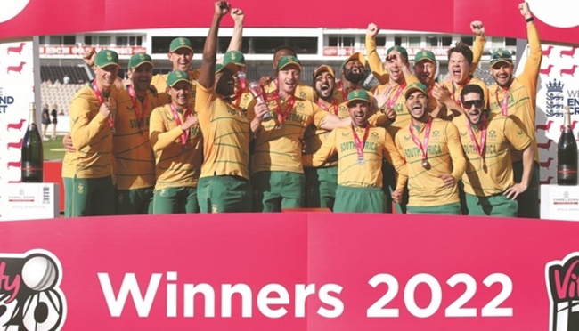 Shamsi shines as South Africa seal T20 series win