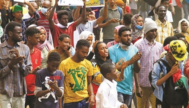 Police fire tear gas on anti-military protest in Sudan