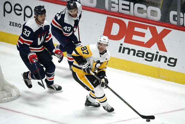 Penguins shut out Capitals 3-0 to reclaim 1st place in East