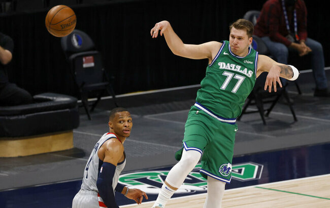 Doncic, Mavericks win 125-124 thriller over surging Wizards