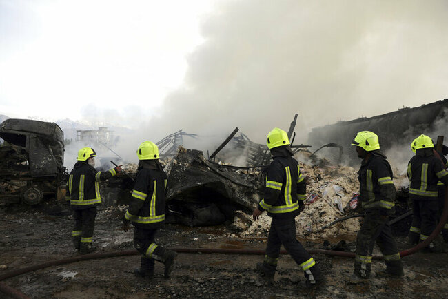 Fuel tankers catch fire, at least 10 hurt in Afghan capital