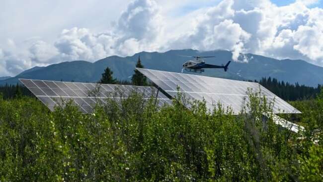 New solar array at Yukon mining exploration camp marks a first, exec says