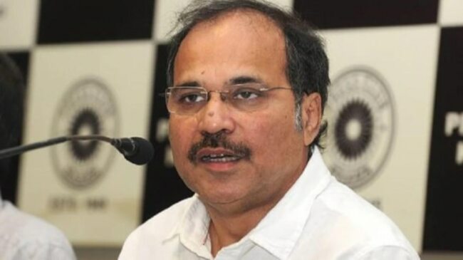 Adhir Ranjan's 'Raavan' jibe after Amit Shah linked Congress protests to Ram temple