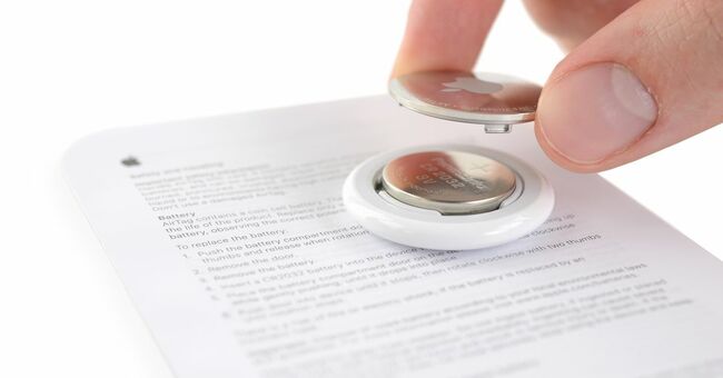 iFixit drilled a key ring hole into one of Apple's AirTags in its latest teardown