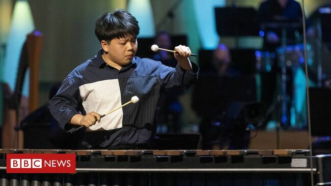 BBC Young Musician: Percussionist Fang Zhang wins