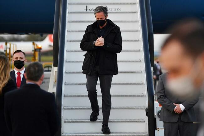 Blinken in UK as G7 foreign ministers resume in-person talks