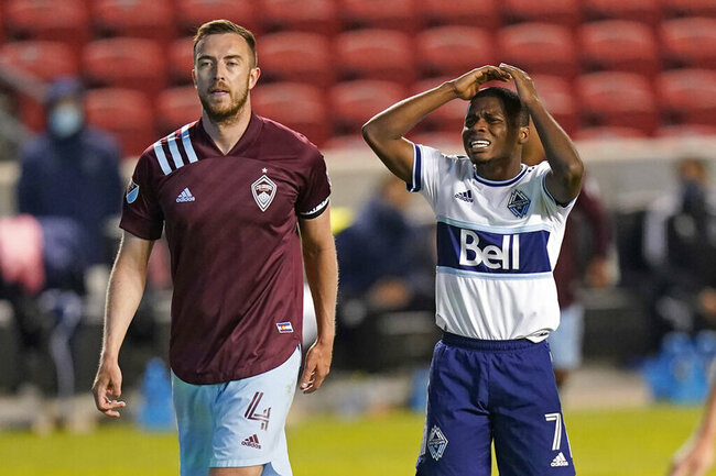 Rubio, Yarbrough help Rapids beat Whitecaps 1-0