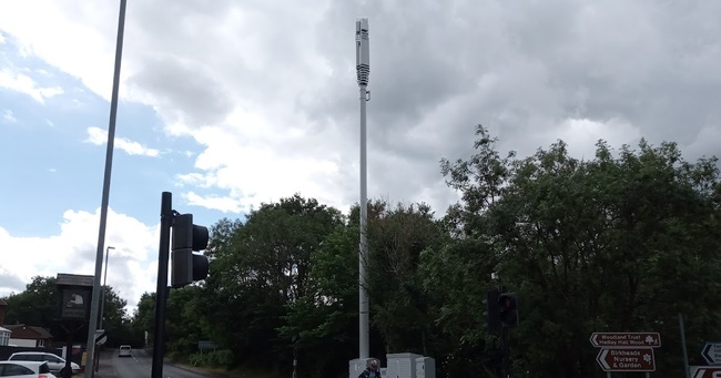 Sunniside phone mast