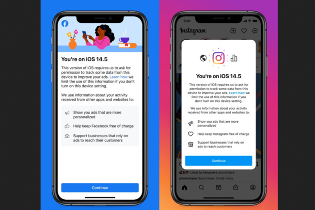 Facebook starts sending iPhone users notice to help educate them about benefits of personalised advertisements