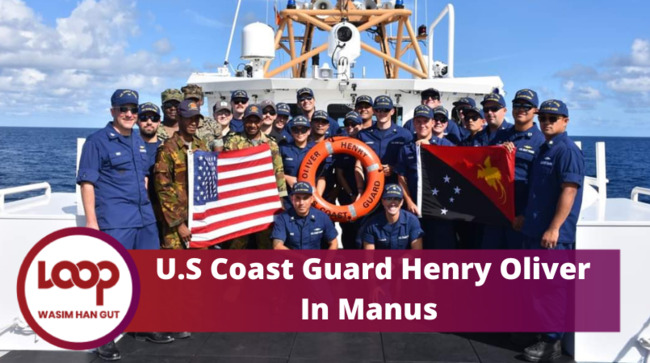 U.S Coast Guard Henry Oliver In Manus