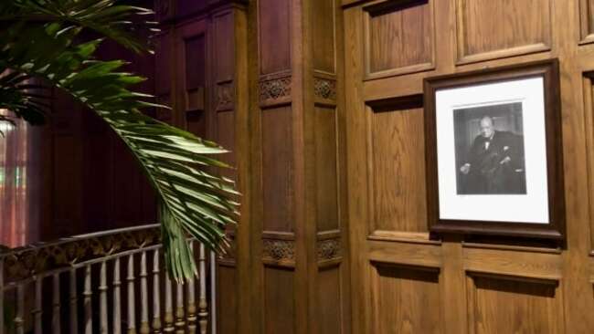 Crowd-sourced detective work narrows window for disappearance of Winston Churchill portrait