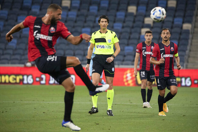 Israel's first transgender soccer ref takes field as woman