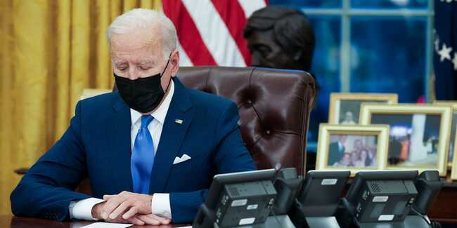 Biden is raising the 2021 refugee cap to 62,500, but says 'the sad truth' is he will likely not achieve it