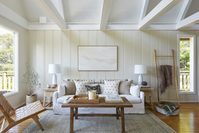 A-frame House Interior Transformed in Mill Valley
