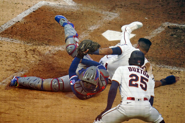 Maeda pitches Twins past Rangers 6-5 in series opener