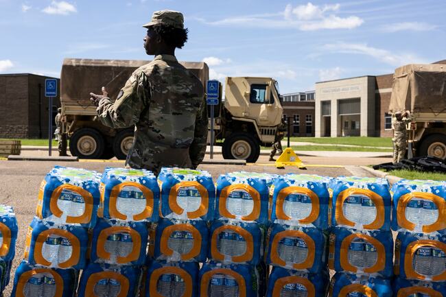Jackson water crisis deepens as state deploys National Guard