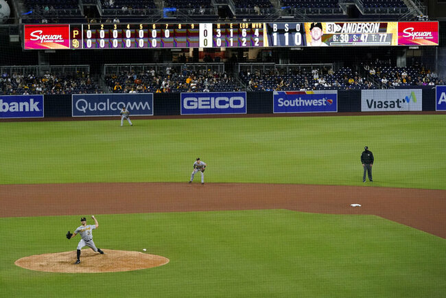 Myers, Padres ruin Anderson's no-hit bid, beat Pirates 2-0