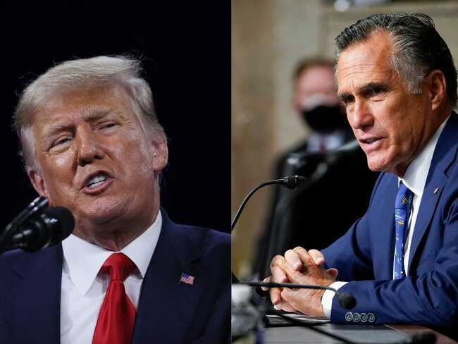 Trump calls Romney a 'stone cold loser' after the Utah senator was booed at a Utah GOP conference