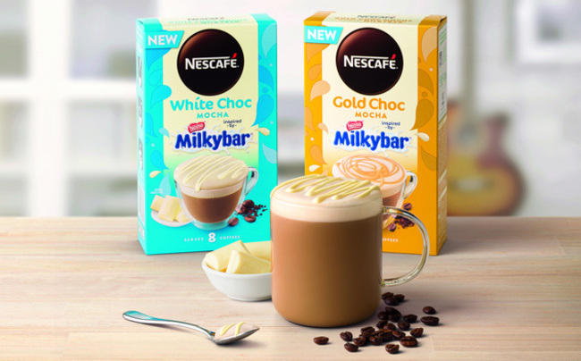 You can now get Milkybar Coffee in New Zealand and it looks delicious!