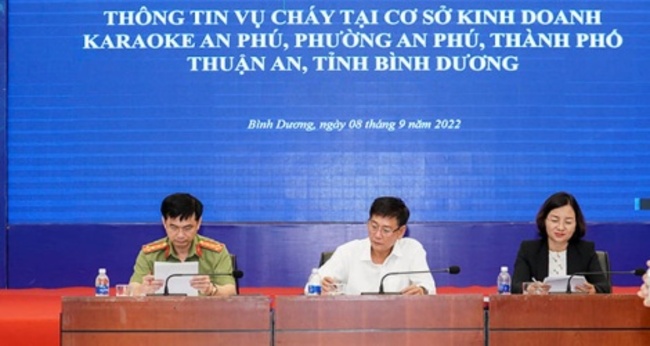 Xác định nguyên nhân vụ cháy quán karaoke ở Bình Dương làm 33 người chết