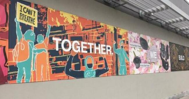 Minneapolis Target Store That Was Ransacked By Rioters Now Features Mural Celebrating Rioters