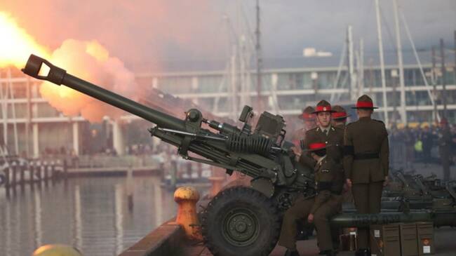 Recap: Army fires 96-gun death salute for Queen Elizabeth II