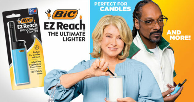 Snoop Dogg and Martha Stewart Promote BIC Lighter in New Partnership
