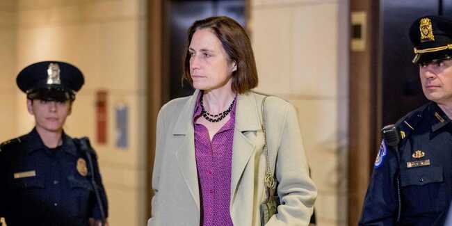 Fiona Hill kept a box under her desk while working in the Trump White House in case she had to leave