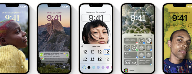Apple Unveils iOS 16 With Customizable Lock Screen and Much More
