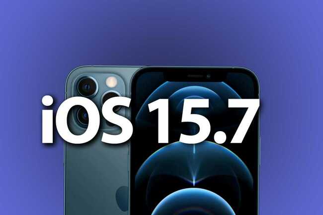 Apple releases iOS 15.7 for anyone unsure of taking the iOS 16 leap