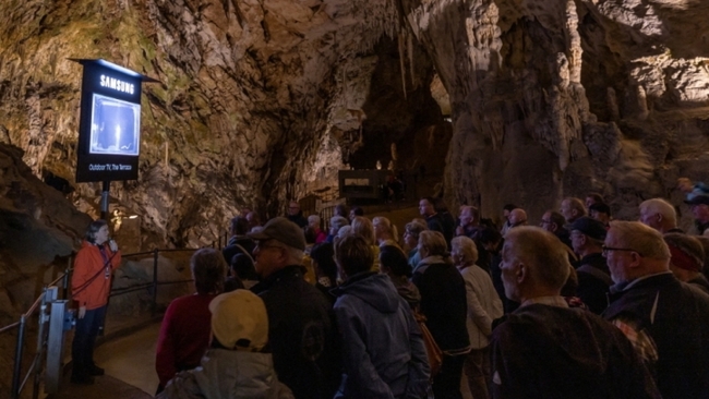 Samsung's The Terrace Welcomes Visitors to the Slovenian Cave Park for a Closer Look at the 'Baby Dragons'