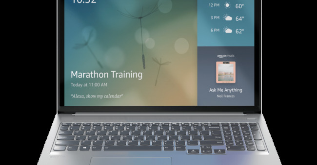 Here's how to turn your Lenovo laptop into an Echo Show, if you want to do that for some reason