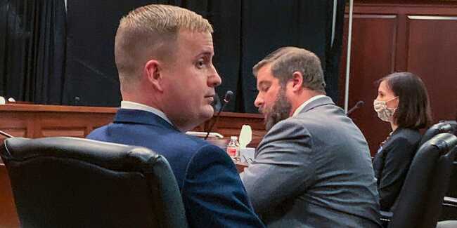 A legislative intern who accused an Idaho lawmaker of rape said she was harassed by right-wing lawmakers and activists